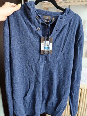 Lincs cashmere hoodie men's